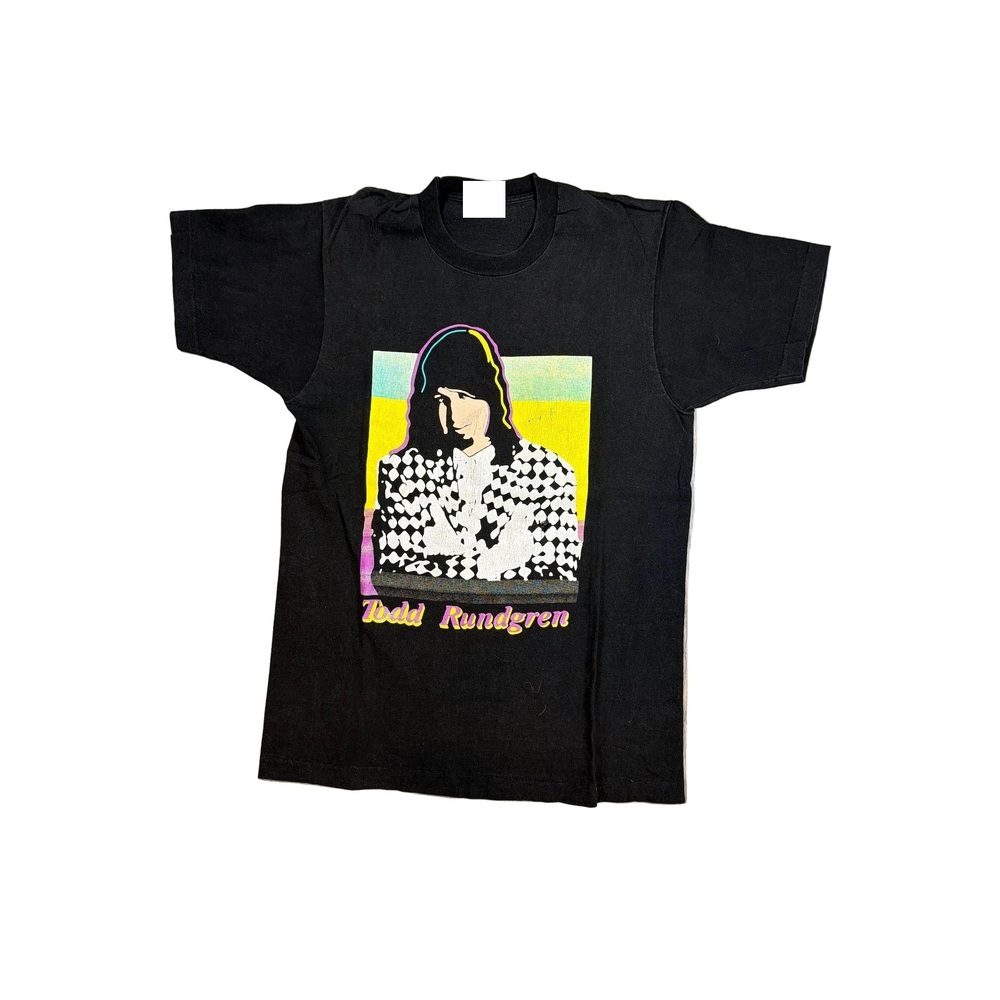 The 1991 Todd Rundgren _2Nd Wind_ Tour Fotl Black T-Shirt